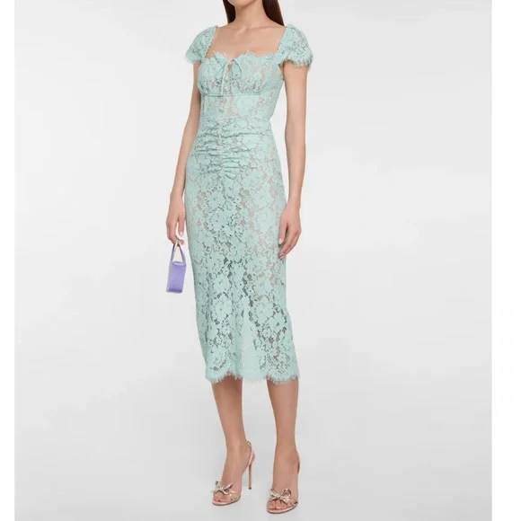 Self-Portrait Dresses Selfportrait Lace Midi Dress Poshmark